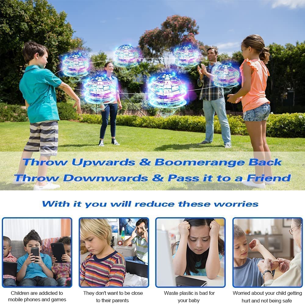 The Intelligent LED Flying Ball 