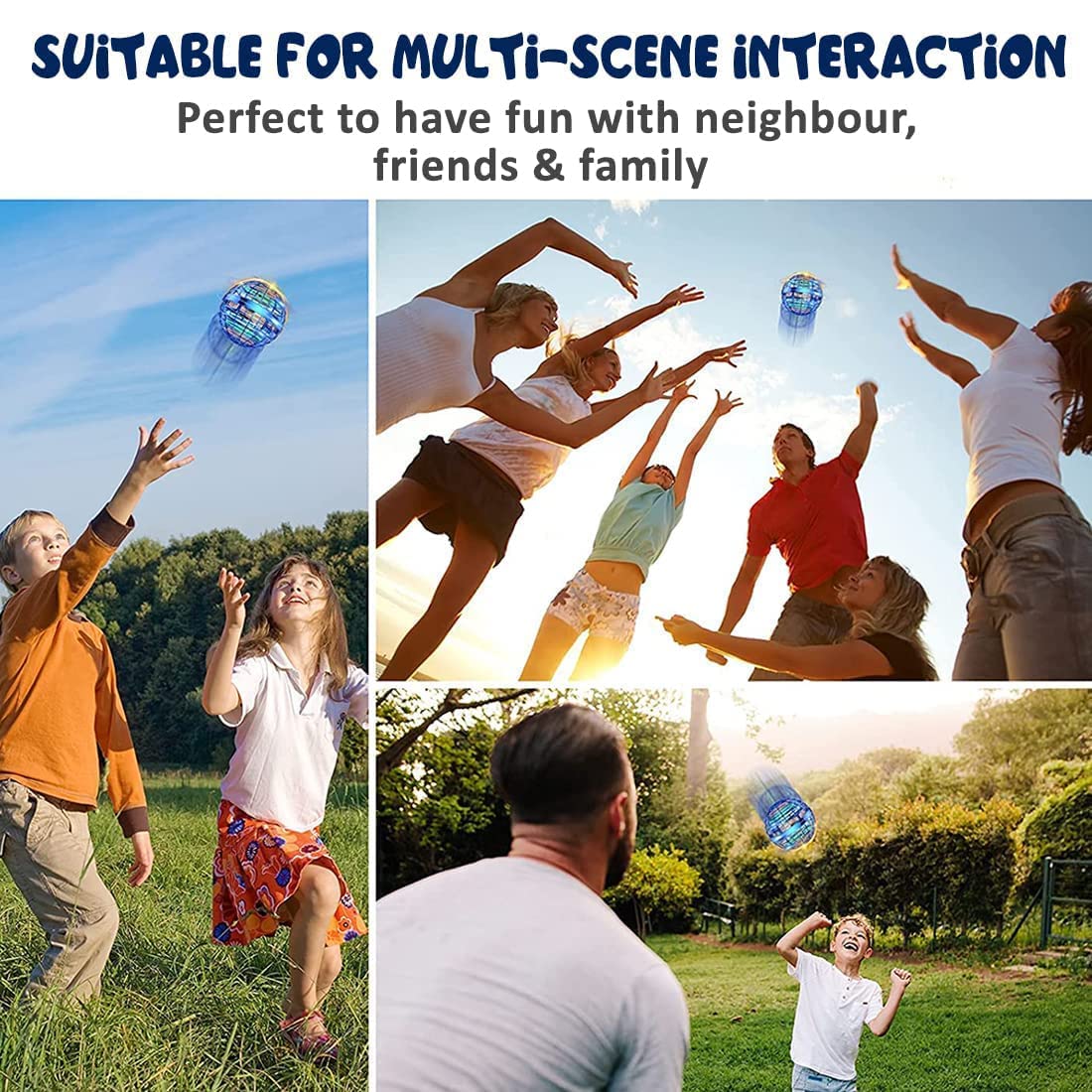 The Intelligent LED Flying Ball 